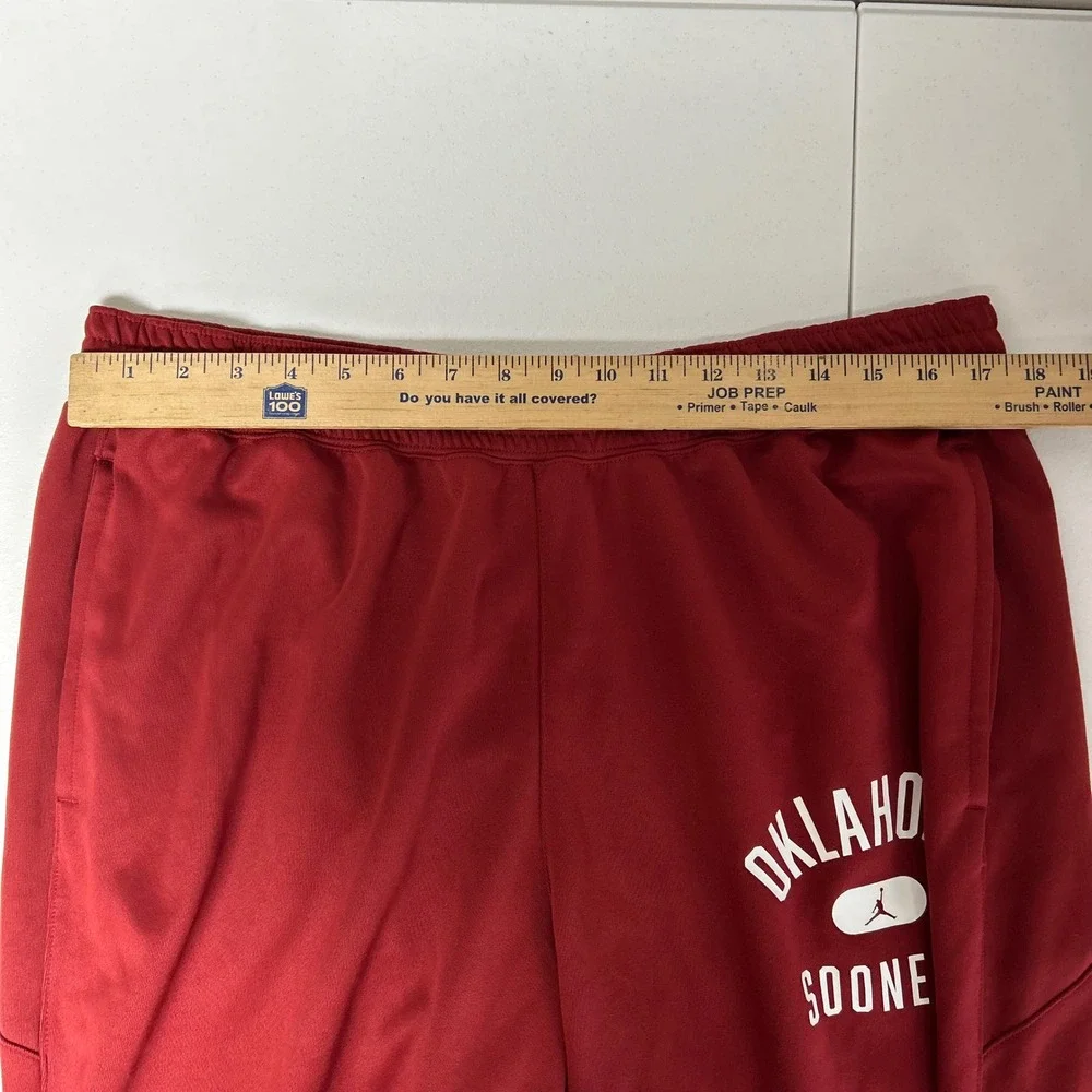 Jordan Oklahoma Sooners OU Sweatpants Mens 2XL Red Joggers DD6372-698